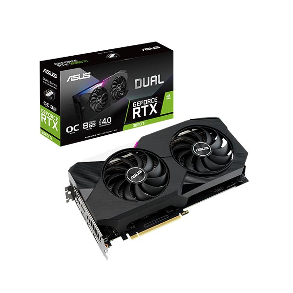 Asus DUAL RTX 3060 Ti OC 8GB Graphics Card